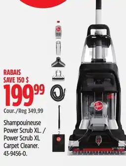 Canadian Tire Hoover Power Scrub XL Carpet Cleaner offer