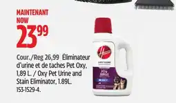 Canadian Tire Oxy Pet Urine and Stain Eliminator offer