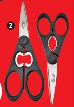 Canadian Tire Master CHEF 2-Pc Scissors Set offer