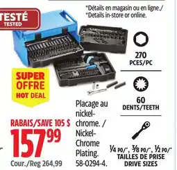 Canadian Tire Mastercraft Nickel-Chrome Plating offer