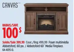 Canadian Tire Abbotsford 60˝ Media Fireplace offer