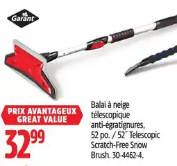 Canadian Tire Garant 52˝ Telescopic Scratch-Free Snow Brush offer