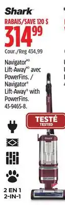 Canadian Tire Navigator Lift-Away with PowerFins offer