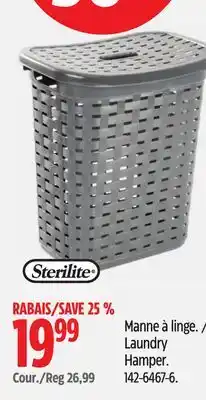 Canadian Tire Laundry Hamper offer