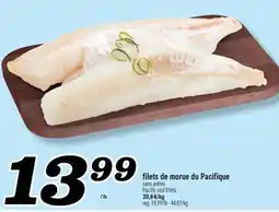 Marché Richelieu FILETS DE MORUE DU PACIFIQUE SANS ARÊTES | PACIFIC COD FILLETS offer