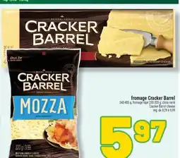 Marché Richelieu FROMAGE CRACKER BARREL | CRACKER BARREL CHEESE offer