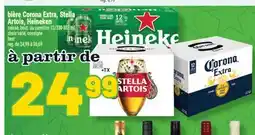 Marché Richelieu BIÈRE CORONA EXTRA, STELLA ARTOIS, HEINEKEN | BEER offer