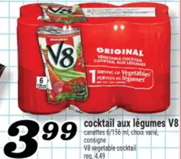 Marché Richelieu COCKTAIL AUX LÉGUMES V8 | V8 VEGETABLE COCKTAIL offer