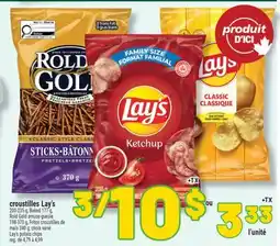 Marché Richelieu CROUSTILLES LAY'S | LAY'S POTATO CHIPS offer