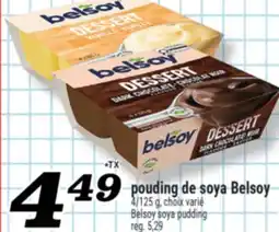 Marché Richelieu POUDING DE SOYA BELSOY | BELSOY SOYA PUDDING offer