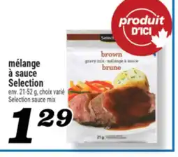 Marché Richelieu MÉLANGE À SAUCE SELECTION | SELECTION SAUCE MIX offer