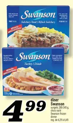 Marché Richelieu dîner Swanson | Swanson frozen dinner offer