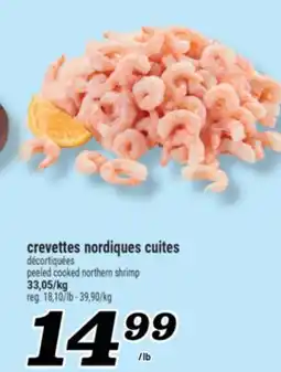 Marché Richelieu CREVETTES NORDIQUES CUITES | PEELED COOKED NORTHERN SHRIMP offer