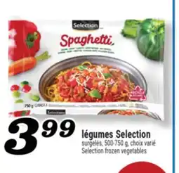 Marché Richelieu LÉGUMES SELECTION | SELECTION FROZEN VEGETABLES offer