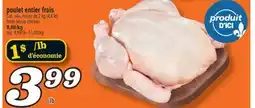 Marché Richelieu POULET ENTIER FRAIS | FRESH WHOLE CHICKEN offer