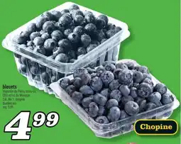 Marché Richelieu BLEUETS | BLUEBERRIES offer
