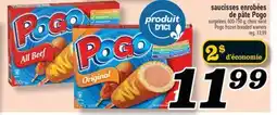 Marché Richelieu SAUCISSES ENROBÉES DE PÂTE POGO | POGO FROZEN BREADED WIENERS offer