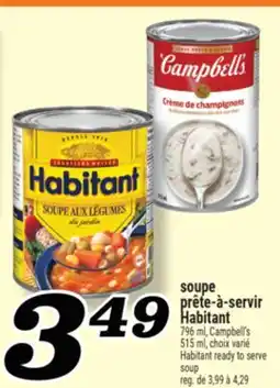 Marché Richelieu SOUPE PRÊTE‑À‑SERVIR HABITANT | HABITANT READY TO SERVE SOUP offer