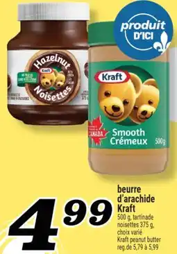 Marché Richelieu BEURRE D'ARACHIDE KRAFT | KRAFT PEANUT BUTTER offer