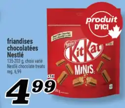 Marché Richelieu FRIANDISES CHOCOLATÉES NESTLÉ | NESTLÉ CHOCOLATE TREATS offer