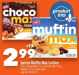 Marche Ami barres Muffin Max Leclerc offer