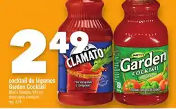 Marche Ami Cocktail de légumes Garden Cocktail Mott's offer