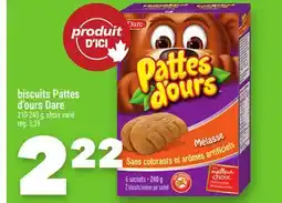 Marche Ami Biscuits Pattes d'ours Dare offer