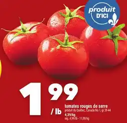 Marche Ami TOMATES ROUGES DE SERRE offer