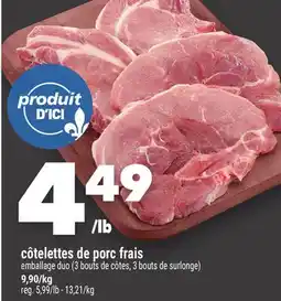 Marche Ami Côtelettes de porc frais offer