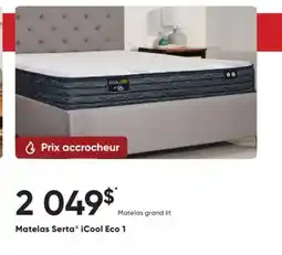 Dormez Vous Matelas Serta iCool Eco 1 offer