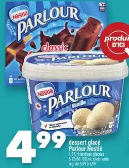 Marche Ami Dessert glacé Parlour Nestlé offer