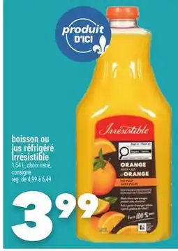 Marche Ami boisson ou jus réfrigéré Irrésistible offer