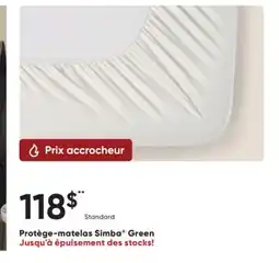 Dormez Vous Protège-matelas Simba Green offer