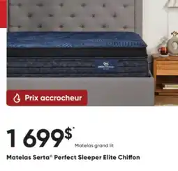Dormez Vous Matelas Serta Perfect Sleeper Elite Chiffon offer