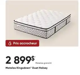Dormez Vous Matelas Kingsdown Duet Halsey offer