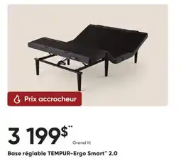 Dormez Vous Base réglable TEMPUR-Ergo Smart 2.0 offer