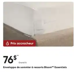 Dormez Vous Enveloppe de sommier à ressorts Bloom Essentiels offer