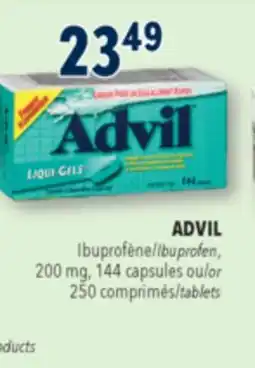 Familiprix ADVIL Ibuprofen offer