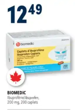 Familiprix BIOMEDIC Ibuprofen, 200 mg, 200 caplets offer