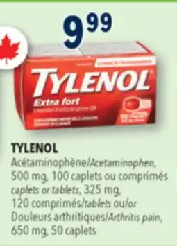 Familiprix TYLENOL Acetaminophen offer