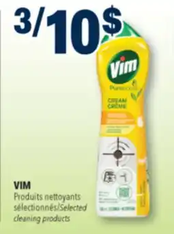 Familiprix VIM, Selected cleaning products offer