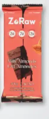 Familiprix ZORAW Chocolate bar offer