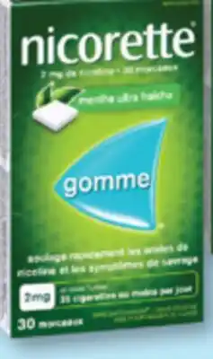 Familiprix NICORETTE Nicotin gum offer