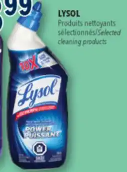 Familiprix Lysol toilet bowl cleaner power offer