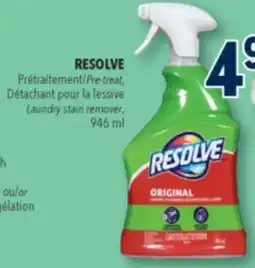 Familiprix RESOLVE Laundry stain remover offer