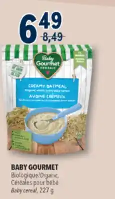 Familiprix BABY GOURMET Organic, Baby cereal offer