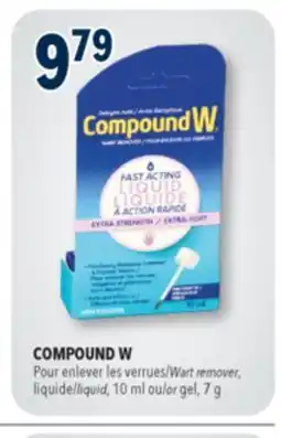 Familiprix COMPOUND W, Wart remover, liquid, 10 ml or gel, 7 g offer