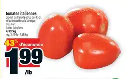 Super C tomates italiennes | italian tomatoes offer