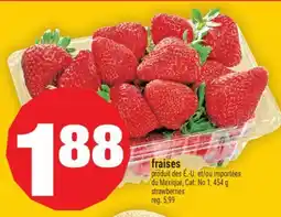 Super C FRAISES offer