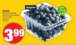 Super C BLEUETS | BLUEBERRIES offer